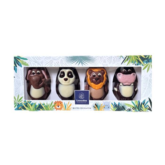 Box of chocolate wild animals - 160
