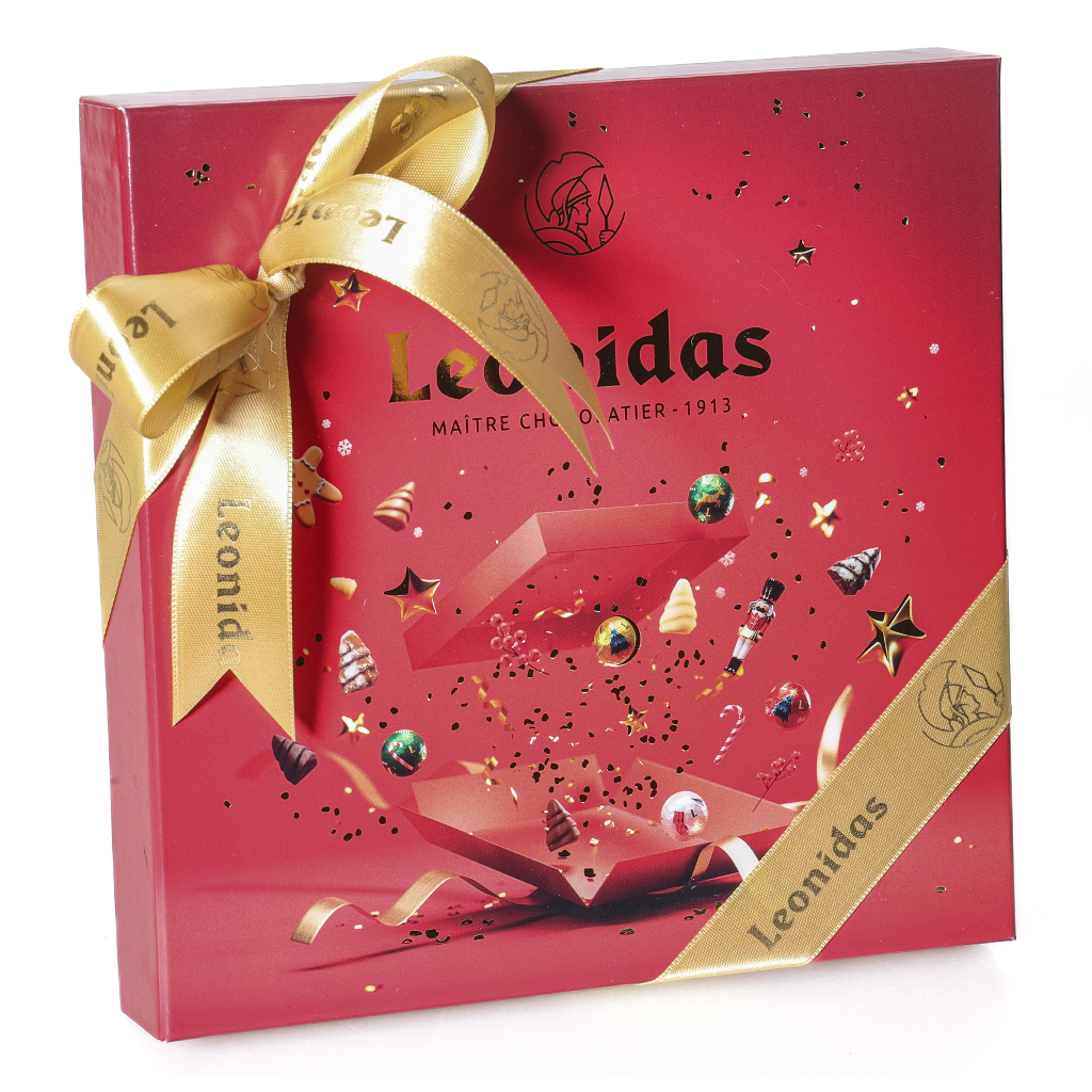 Коледна кутия Херитидж Червена