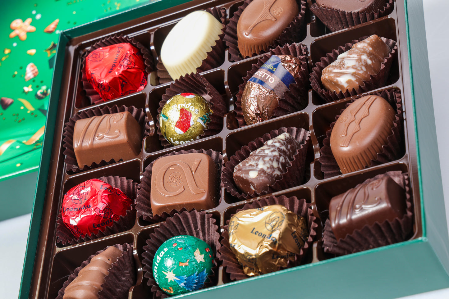 Коледна кутия Херитидж Зелена