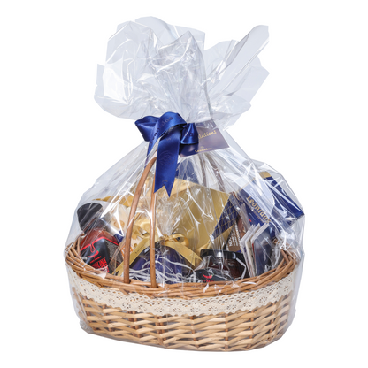 Малка ратанова подаръчна кошница