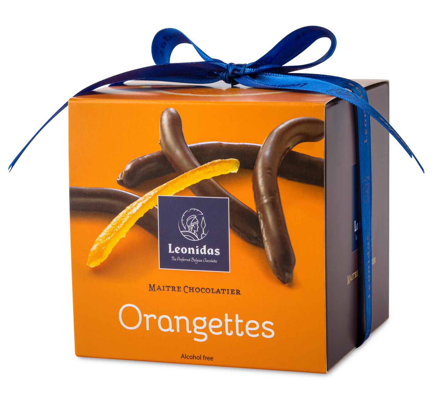 Orange Peels in Leonidas Dark Chocolate