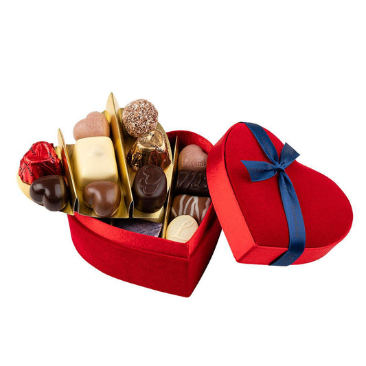 Leonidas Coeur Red Heart Two-Tier Box of Chocolate Candies (14 pcs.)