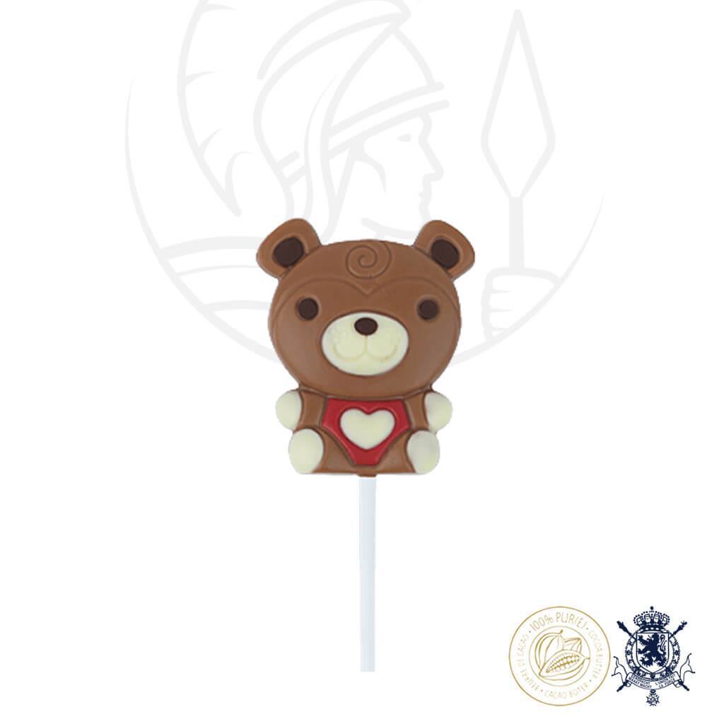 Chocolate Lollipop Leonidas - Bear - 35 years