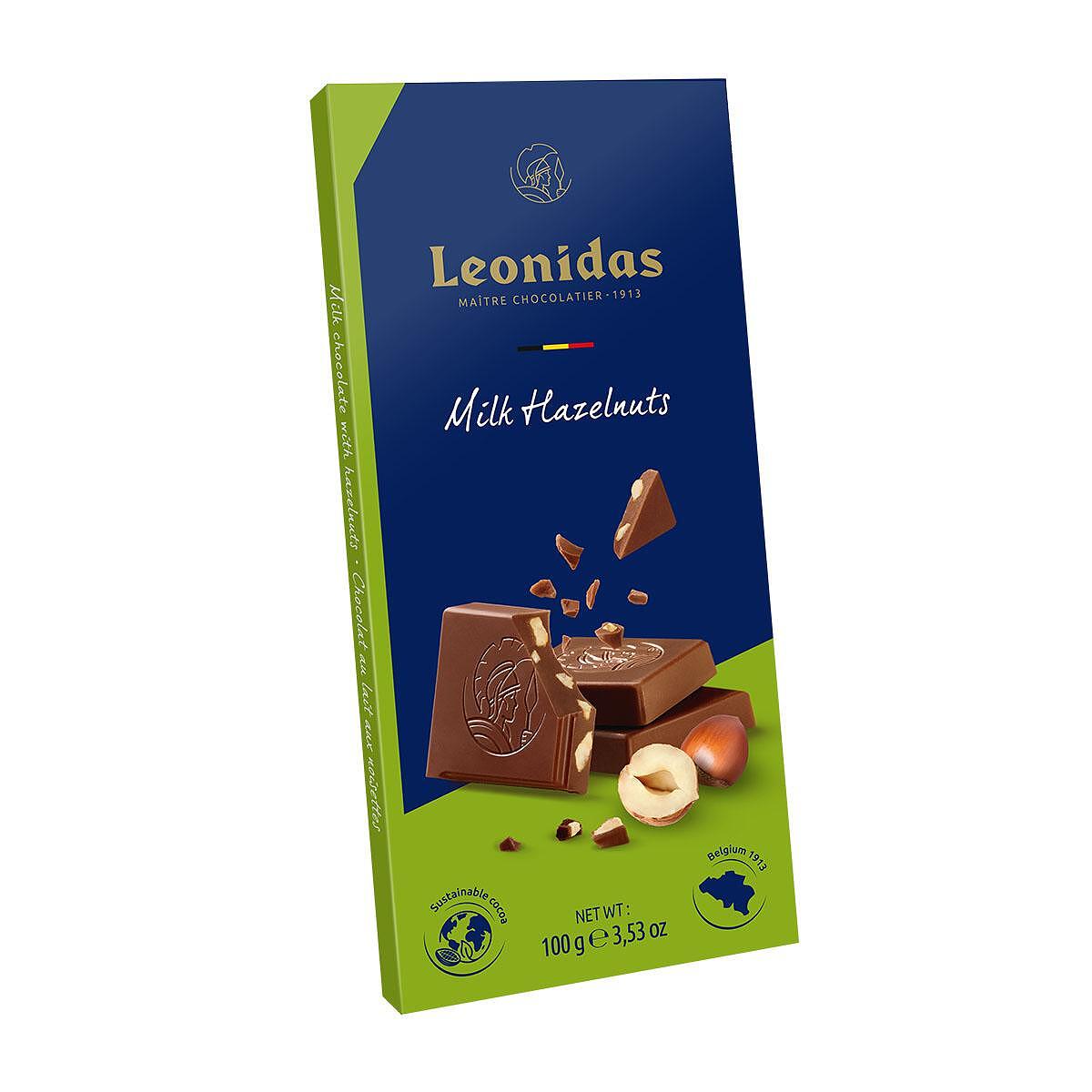 Hazelnuts in Milk Chocolate Leonidas 30% 100 g