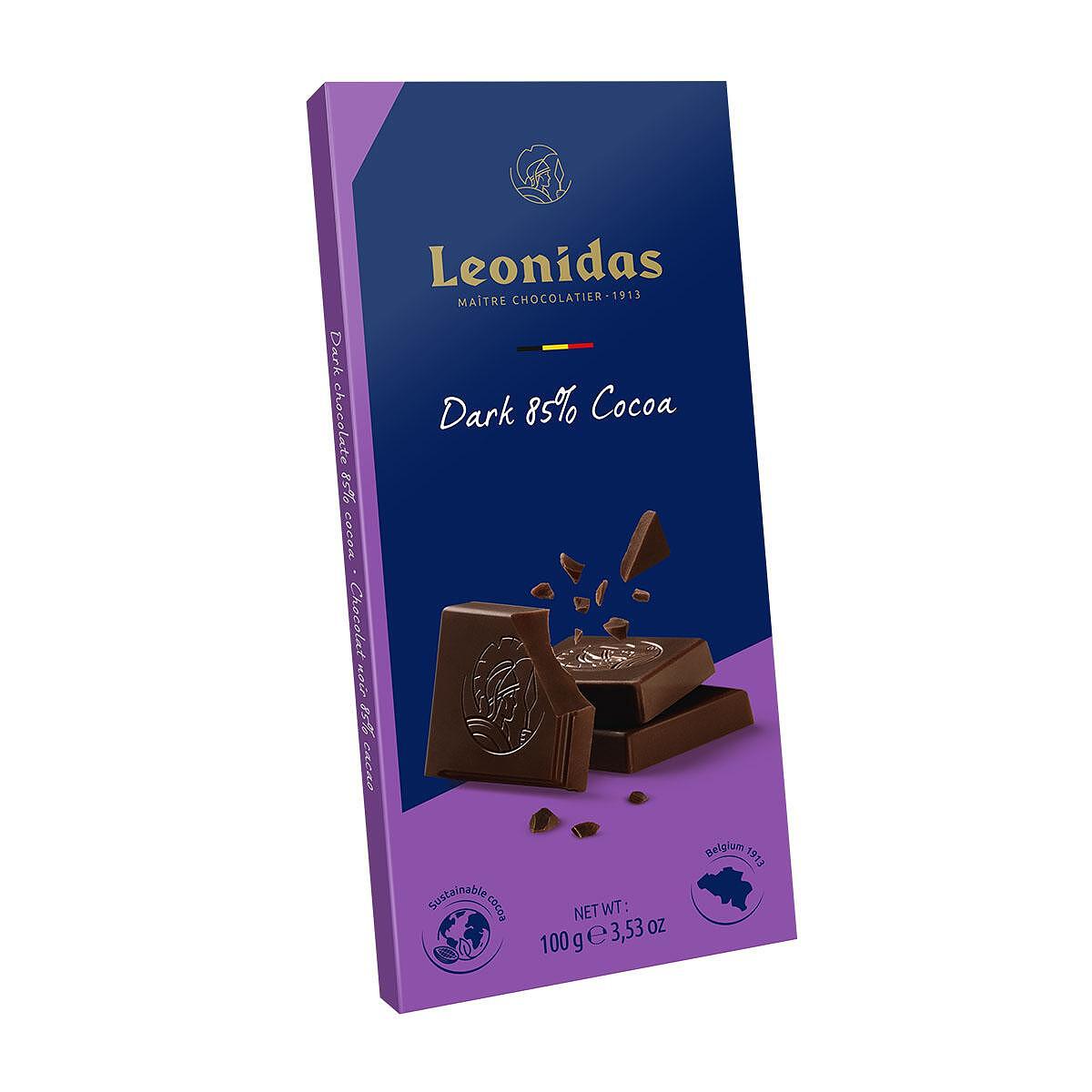 Черен Шоколад Leonidas 85% 100 г