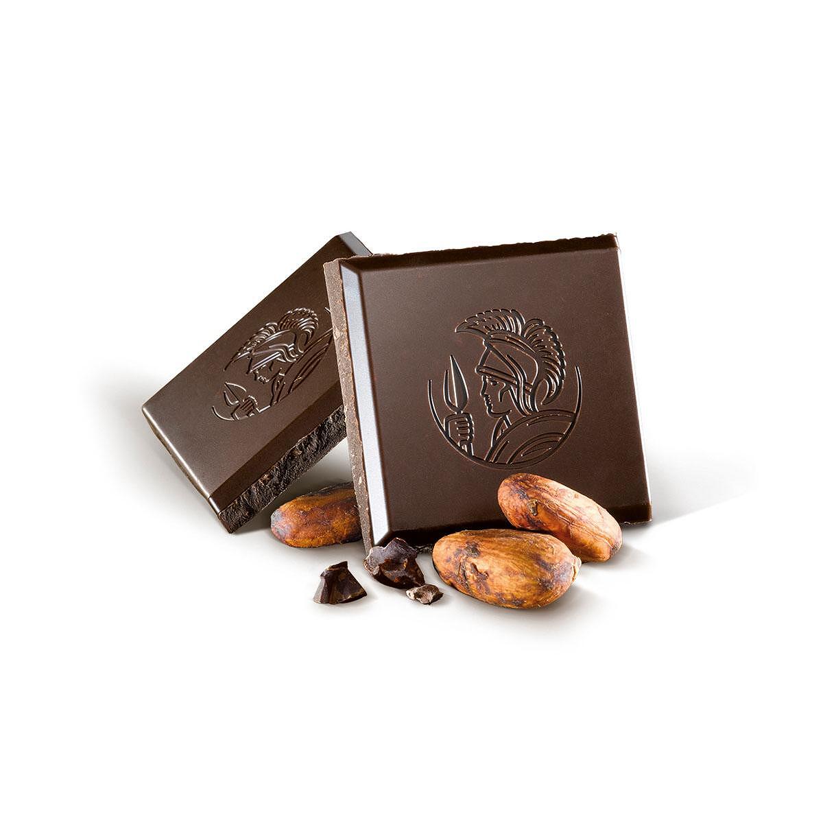 Pieces of Cocoa Beans Dark Chocolate Leonidas 54% 100 g